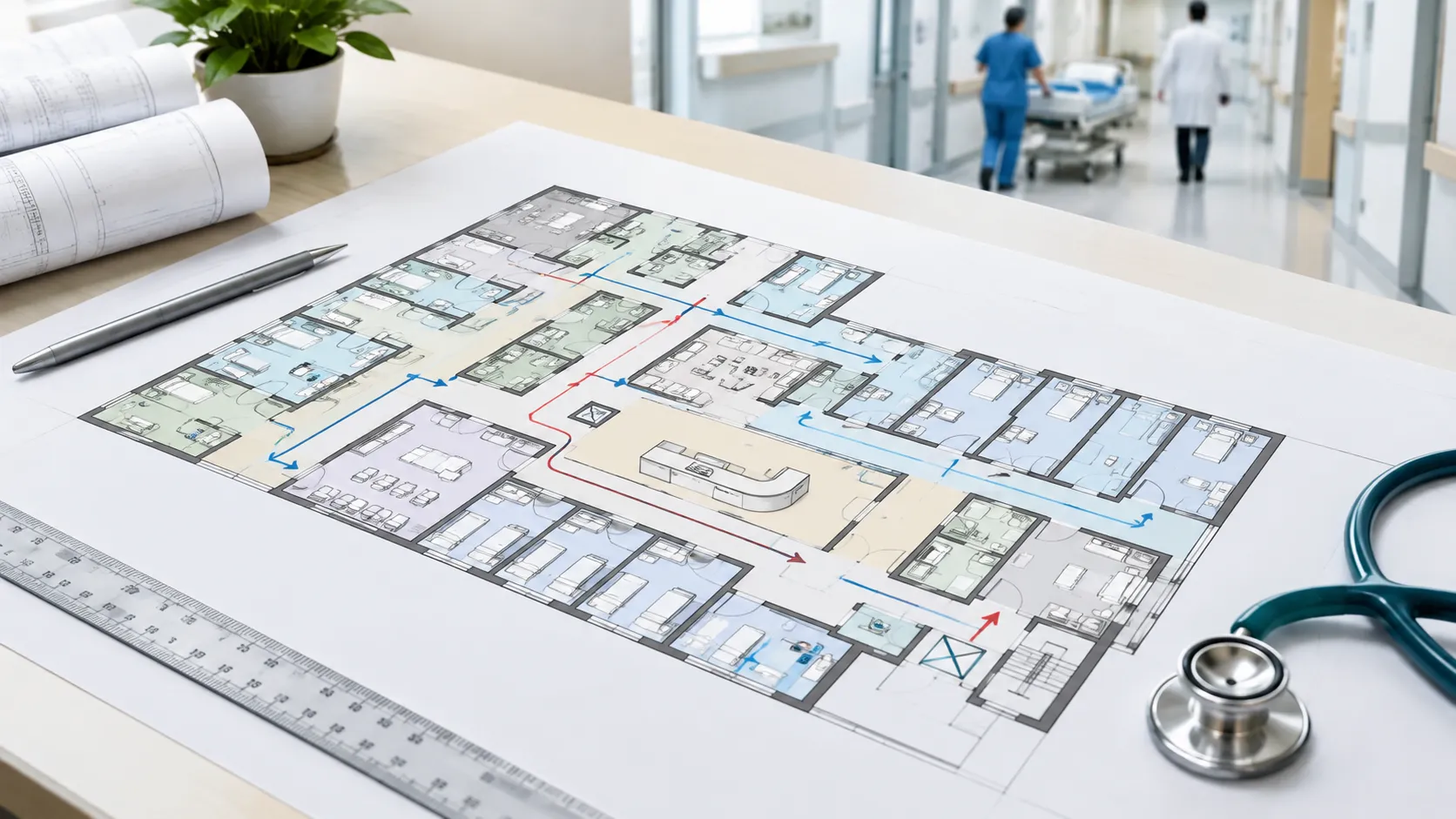 Hospital Floor Plan