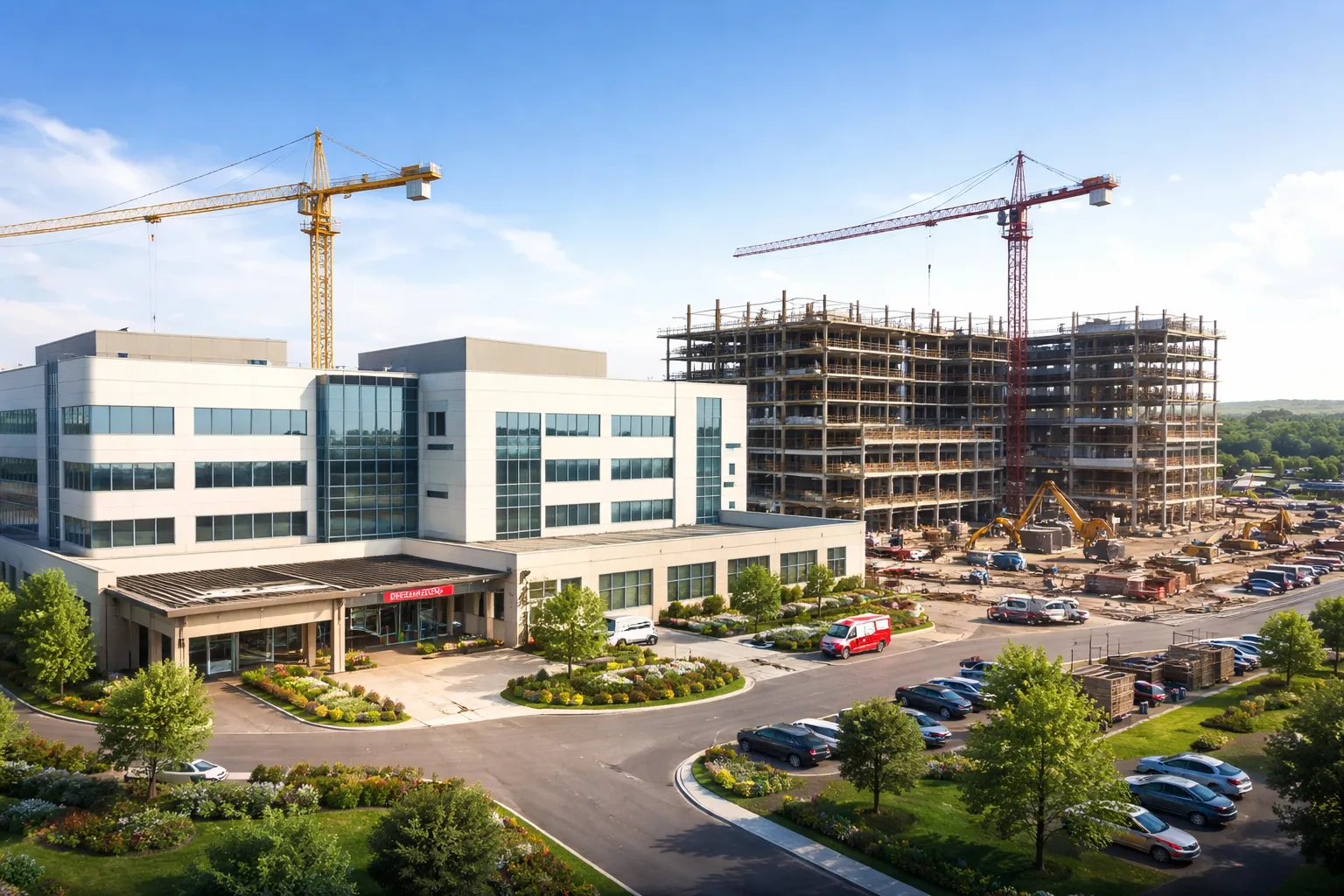 Phased Hospital Construction