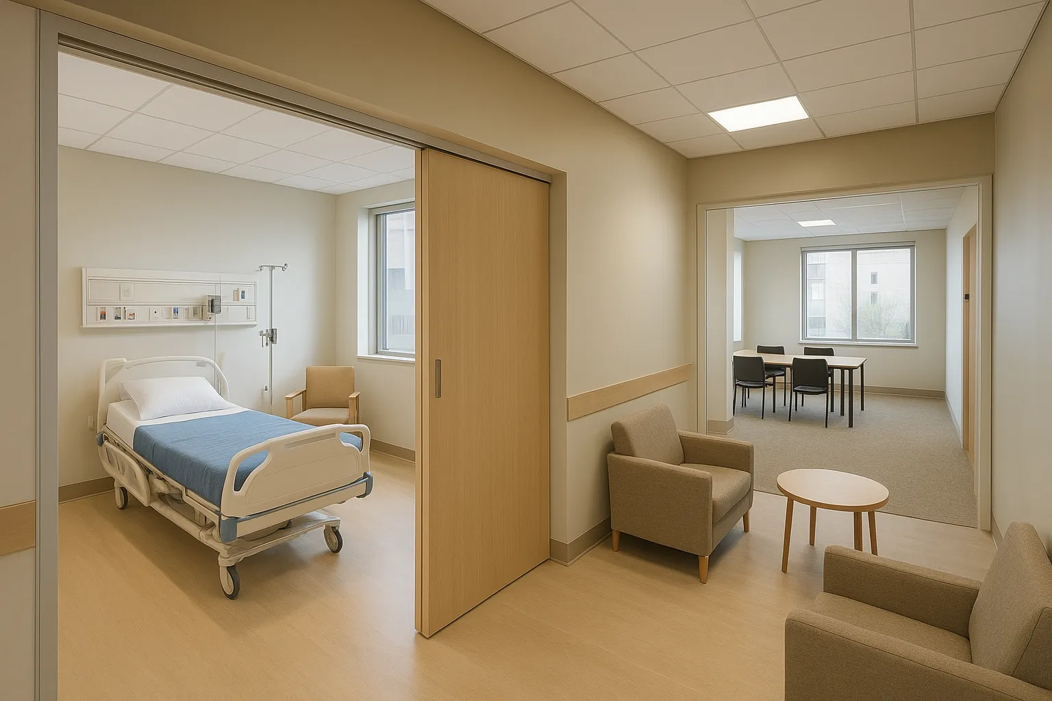 Space-Saving Design Solutions for Hospital